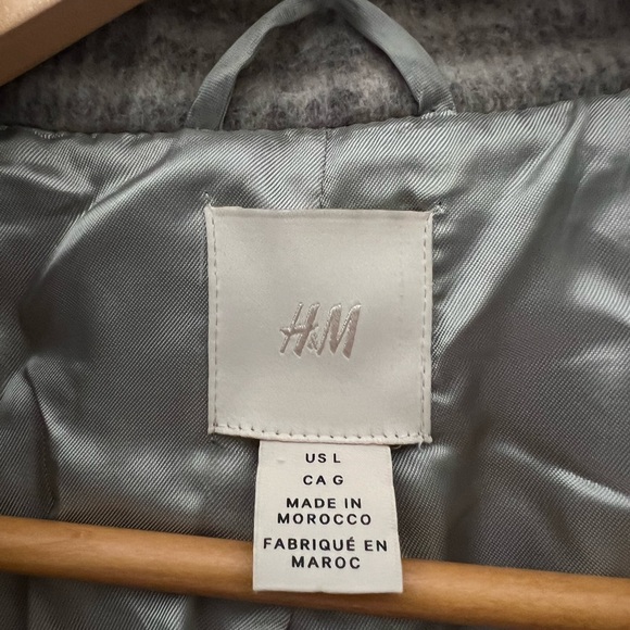 H&M long beige coat - Picture 2 of 5